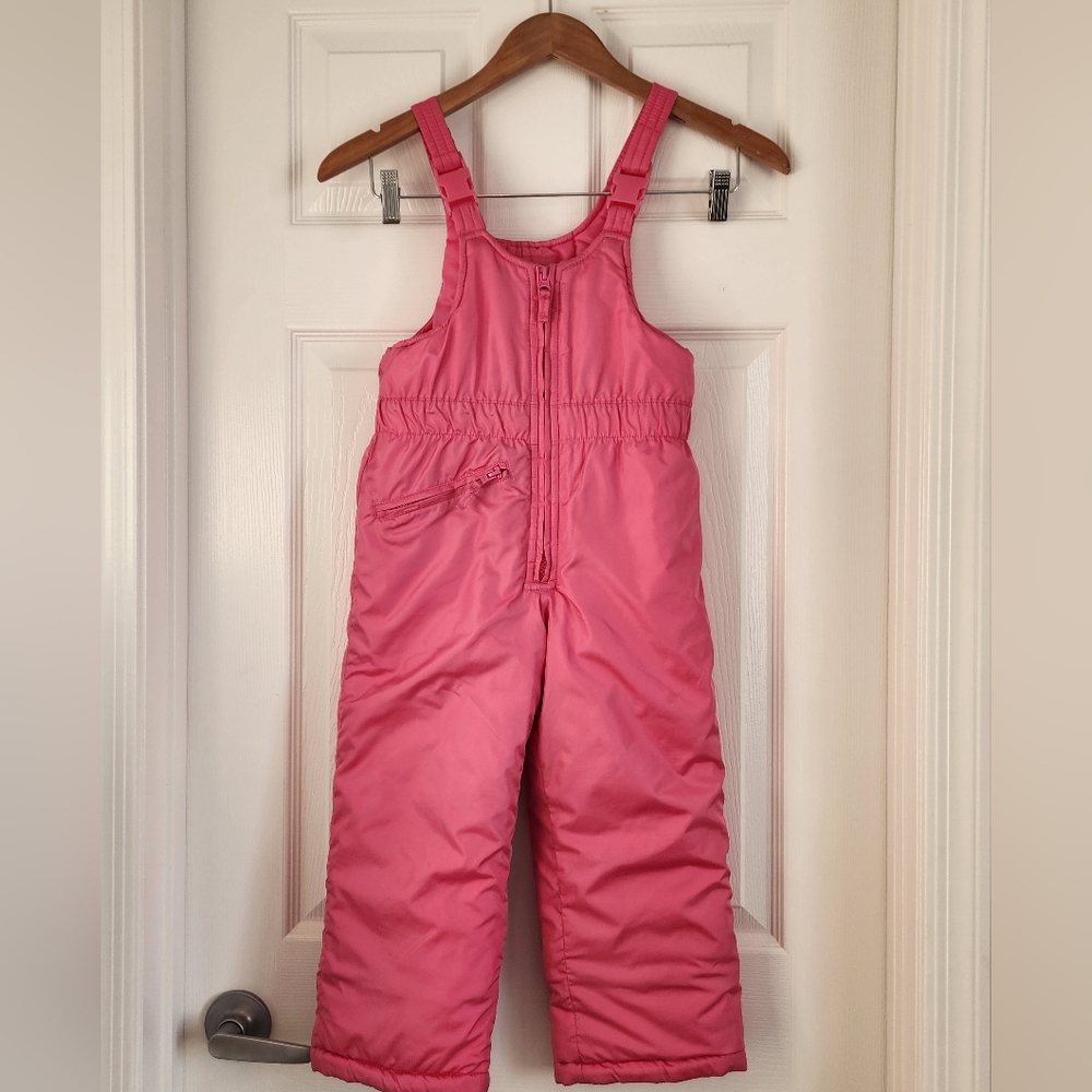 OshKosh B'gosh Pink Overall Snow Suit